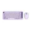 KIT TECLADO Y MOUSE INALAMBRICO ACTECK (AC-940252) MK480 CHIC K-COLORS,RF USB,85 TECLAS,65%,VIOLETA