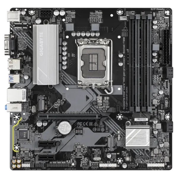 MOTHERBOARD GIGABYTE (B760M D3HP DDR4) SOCKET 1700, 4*DDR4 5333MHZ, HDMI, DP,VGA, MICRO ATX - Image 2