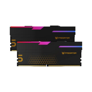 MEMORIA DIMM DDR5 PREDATOR (BL.9BWWR.448) HERMES, RGB, GAMING, 48GB (2X24GB), NEGRO, 7200 MTS, CL36