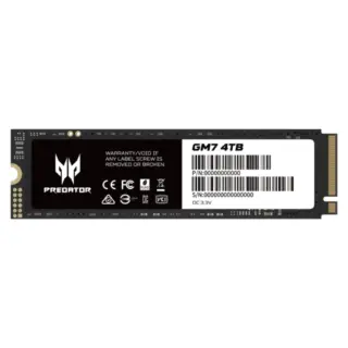 UNIDAD SSD M.2 PREDATOR 4TB (BL.9BWWR.120) GM7, 7200 MB/S