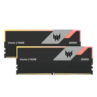 MEMORIA DIMM DDR5 PREDATOR (BL.9BWWR.366) VESTA II, RGB, GAMING, 32GB (2X16GB), 6000 MT/S, CL30