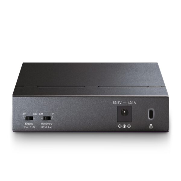 SWITCH TP-LINK (TL-SG1005P) ESCRITORIO, 5X GIGABIT, 10 GBPS, NO ADMINISTRABLE, 4X POE+ - Image 2