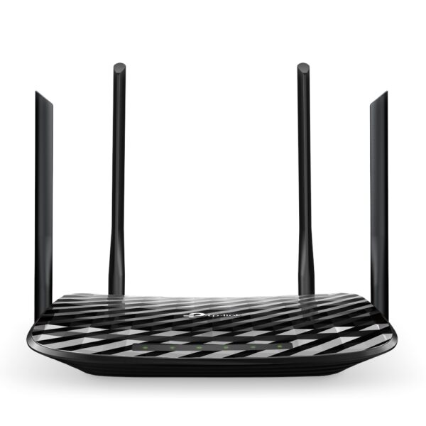 ROUTER TP-LINK (ARCHER C6) AC1200, INALAMBRICO, 867MBPS, 5X GIGABIT, DUAL 2.4/5GHZ, 4 ANTENAS
