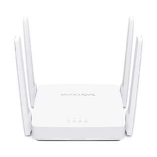 ROUTER MERCUSYS (AC10) AC1200, INALAMBRICO, 867MBPS, 3X ETHERNET, DUAL 2.4/5GHZ, 4 ANTENAS