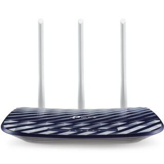 ROUTER TP-LINK (ARCHER C20) AC750, INALAMBRICO, 433MBPS, 5X ETHERNET, DUAL 2.4/5GHZ, 3 ANTENAS