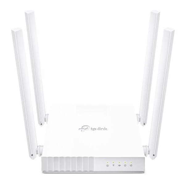 ROUTER TP-LINK (ARCHER C24) AC750, INALAMBRICO, 433MBPS, 5X ETHERNET, DUAL 2.4/5GHZ, 4 ANTENAS