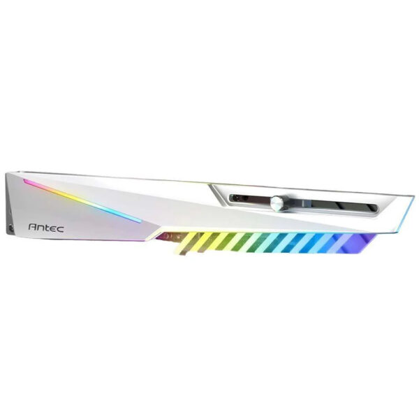 SOPORTE P/ TARJETA DE VIDEO ANTEC (AT-HGPUH-ARGB-W) DAGGER ARGB, BLANCO