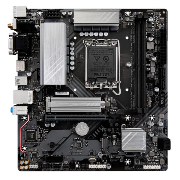MOTHERBOARD GIGABYTE (B760M G AX) SOCKET 1700, 2*DDR5 8000MHZ, HDMI, DP, VGA, MICRO ATX, WIFI6/BT - Image 2