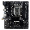 MB BIOSTAR (B760MX2-E D4), LGA1700, DDR4 4400, USB 3.2 GEN1, PCIE M.2 4.0, HDMI, VGA, DVI, RJ45, MICRO ATX - Image 2