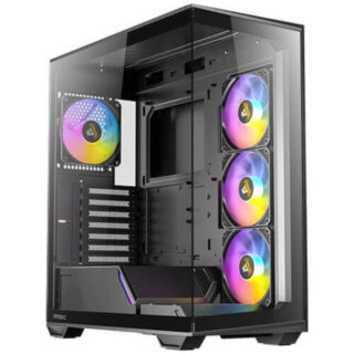 GABINETE ANTEC (C3 ARGB) CONSTELLATION C3 ARGB METAL/VIDRIO, NEGRO, ATX, MICRO-ATX, ITX