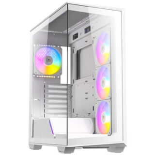 GABINETE ANTEC (C3 ARGB WHITE) CONSTELLATION C3 ARGB METAL/VIDRIO, BLANCO, ATX, MICRO-ATX, ITX