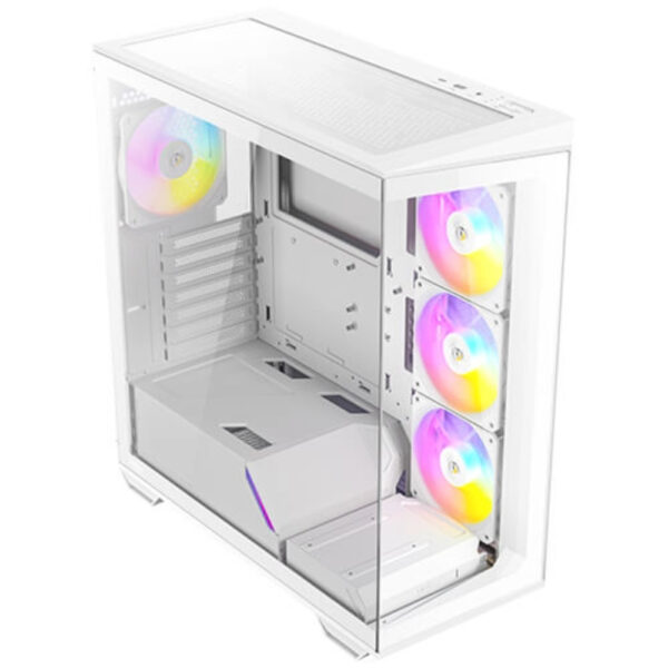 GABINETE ANTEC (C3 ARGB WHITE) CONSTELLATION C3 ARGB METAL/VIDRIO, BLANCO, ATX, MICRO-ATX, ITX - Image 3