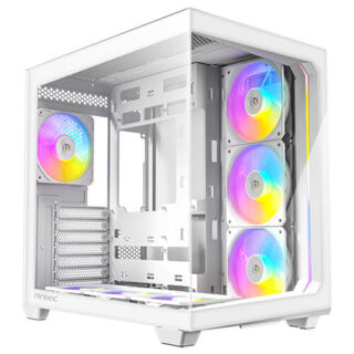 GABINETE ANTEC (C5 ARGB WHITE) CONSTELLATION C5 ARGB BLANCO,ATX, M-ATX, ITX, S/FUENTE