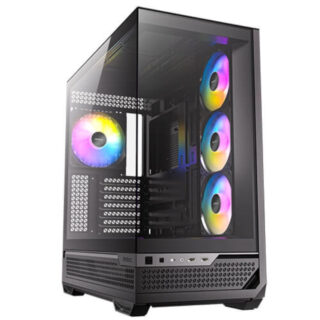 GABINETE ANTEC (C7 ARGB) CONSTELLATION C7 ARGB,CRISTAL,S/FUENTE,4*FAN,1*USB-C,2*USB 3.0,NEGRO