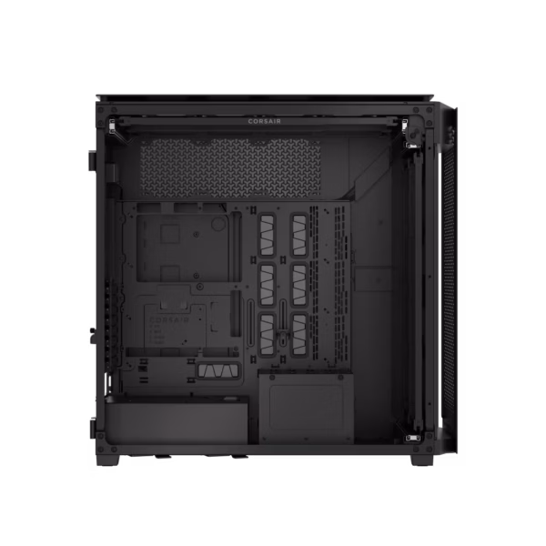 GABINETE CORSAIR (CC-9011273-WW) ICUE LINK 9000 AIRFLOW,CRISTAL TEMP,SUPER TORRE,SIN FUENTE,NEGRO - Image 2