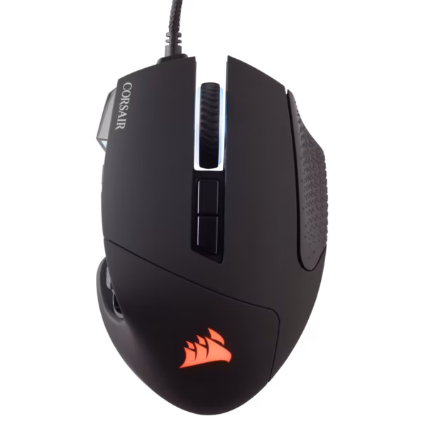 MOUSE OPTICO CORSAIR (CH-9304211-NA) SCIMITAR RGB ELITE,17 BOTONES PROGAMABLES,18000 DPI,NEGRO - Image 2