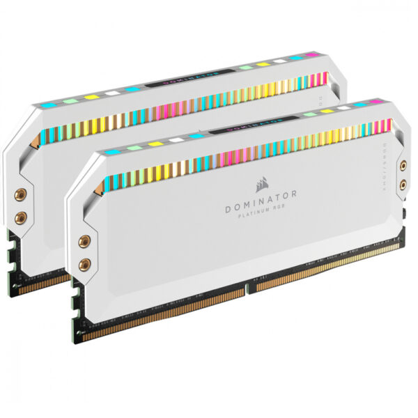 MEMORIA DIMM DDR5 CORSAIR (CMT32GX5M2B5600C36W) 32GB (2X16GB) 5600MHZ DOMINATOR PLATINUM BLANCO CL36 - Image 2