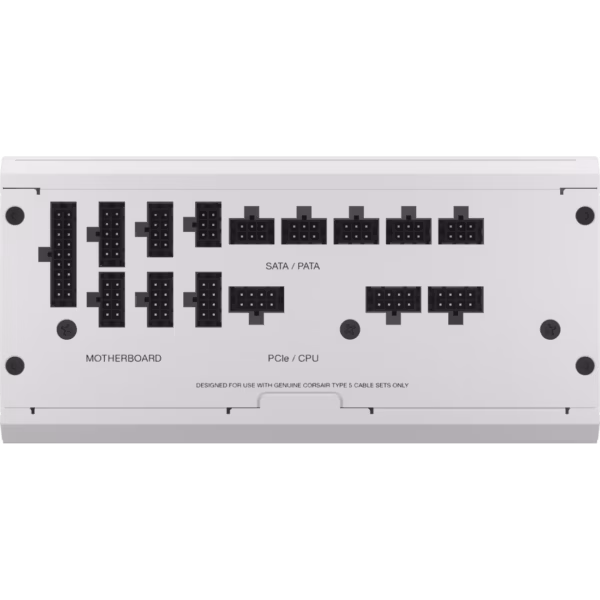 FUENTE DE PODER CORSAIR (CP-9020275-NA) RM1000X SHIFT,1000W,FULL MODULAR,80 PLUS GOLD,BLANCO - Image 2