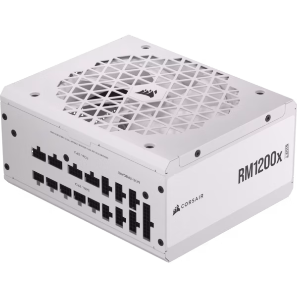 FUENTE DE PODER CORSAIR (CP-9020276-NA) RM1200X SHIFT,1200W,FULL MODULAR,80 PLUS GOLD,BLANCO