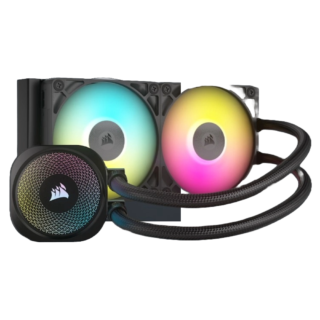 VENTILADOR P/CPU CORSAIR (CW-9061016-WW) ICUE LINK TITAN RX RGB,240MM,ENFRIAMIENTO LIQUIDO,NEGRO