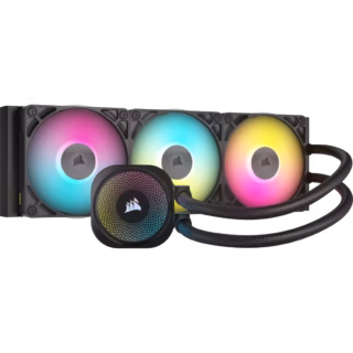 VENTILADOR P/CPU CORSAIR (CW-9061018-WW) ICUE LINK TITAN RX RGB,360MM,ENFRIAMIENTO LIQUIDO,NEGRO
