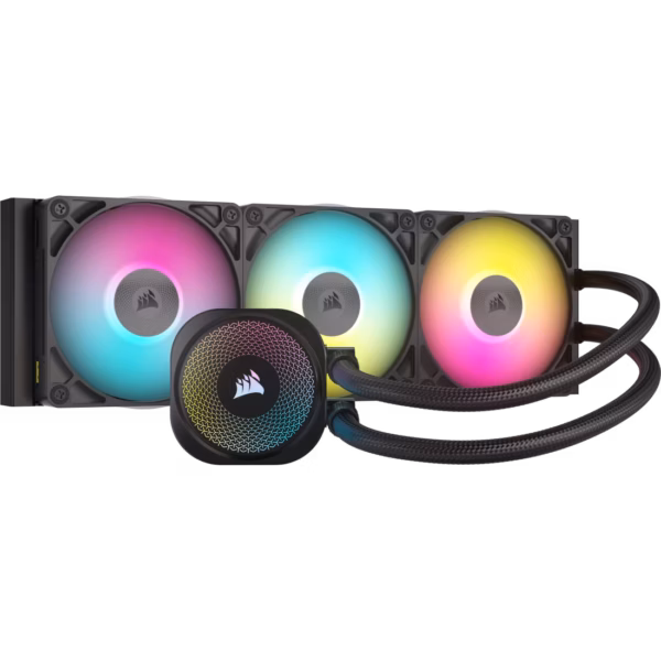 VENTILADOR P/CPU CORSAIR (CW-9061018-WW) ICUE LINK TITAN RX RGB,360MM,ENFRIAMIENTO LIQUIDO,NEGRO
