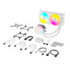 VENTILADOR P/CPU CORSAIR (CW-9061020-WW) ICUE LINK TITAN RX RGB,240MM,ENFRIAMIENTO LIQUIDO,BLANCO - Image 2
