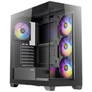 GABINETE ANTEC (CX300M ARGB B) CX300M ARGB NEGRO, MICRO-ATX, ITX, S/FUENTE