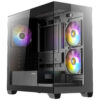 GABINETE ANTEC (0-761345-10142-4) CX300M ARGB NEGRO, MICRO-ATX, ITX, S/FUENTE
