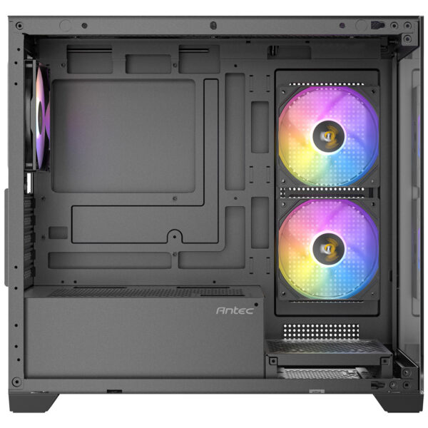 GABINETE ANTEC (0-761345-10142-4) CX300M ARGB NEGRO, MICRO-ATX, ITX, S/FUENTE - Image 3