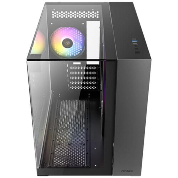 GABINETE ANTEC (CX600M TRIO ARGB B) CX600M TRIO ARGB NEGRO, MICRO-ATX, ITX, S/FUENTE - Image 2