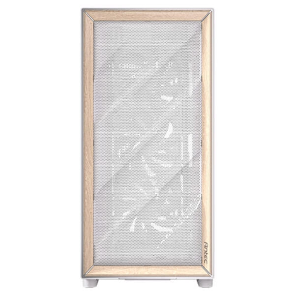 GABINETE ANTEC (0-761345-10134-9) FLUX, BLANCO/MADERA, E-ATX, ATX, M-ATX, ITX, S/FUENTE - Image 3
