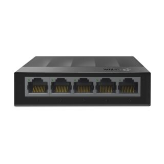 SWITCH TP-LINK (LS1005G) ESCRITORIO/PARED, 5X GIBABIT, 10 GBPS, 2000 ENTRADAS, NO ADMINISTRABLE