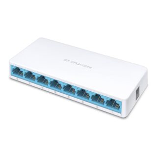SWITCH MERCUSYS (MS108) ESCRITORIO, 8X ETHERNET, 1.6 GBPS, NO ADMINISTRABLE