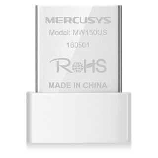 ADAPTADOR DE RED INALAMBRICO MERCUSYS (MW150US) N150, NANO USB, 150MBPS, 2.4-2.4835GHZ