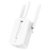 REPETIDOR MERCUSYS (MW300RE) EXTENSOR DE COBERTURA, INALAMBRICO, 300MBPS, 2.4GHZ, 3 ANTENAS