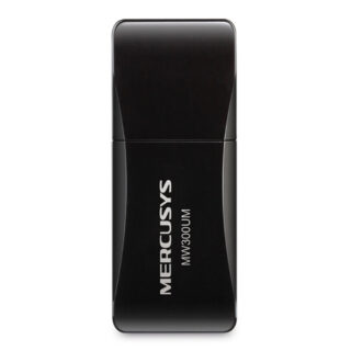 ADAPTADOR DE RED INALAMBRICO MERCUSYS (MW300UM) N300, MINI USB, 300MBPS, 2.4GHZ, COMPARTE WIFI
