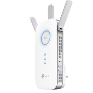 REPETIDOR TP-LINK (RE450) AC1750 INALAMBRICO, 1300MBPS, 1X RJ-45, DUAL 2.4/5GHZ, 3 ANTENAS