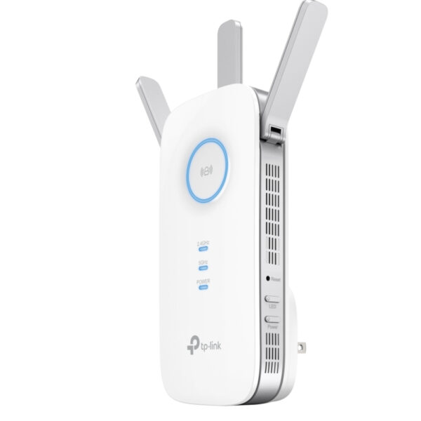 REPETIDOR TP-LINK (RE450) AC1750 INALAMBRICO, 1300MBPS, 1X RJ-45, DUAL 2.4/5GHZ, 3 ANTENAS