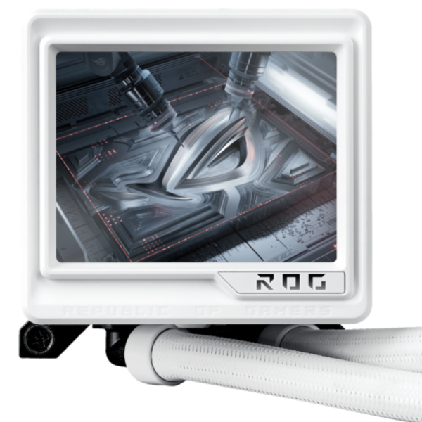 VENTILADOR P/CPU ASUS (ROG RYUJIN III 360 ARGB EXTREME WHT)3FANS 120MM,LCD 3.5",ENFRIAMIENTO LIQUIDO - Image 3