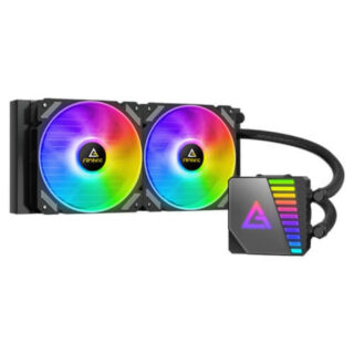 VENTILADOR P/CPU ANTEC (0-761345-74043-2) SYMPHONY 240 ARGB, NEGRO