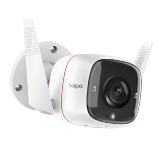 CAMARA DE SEGURIDAD TP-LINK (TAPO C310) EXTERIOR,WIFI, 3MP, ETHERNET, VISION NOCTURNA, 2 ANTENAS