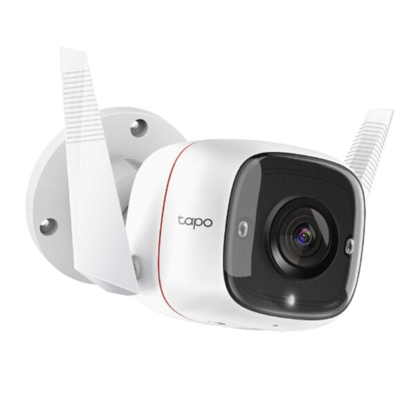 CAMARA DE SEGURIDAD TP-LINK (TAPO C310) EXTERIOR,WIFI, 3MP, ETHERNET, VISION NOCTURNA, 2 ANTENAS