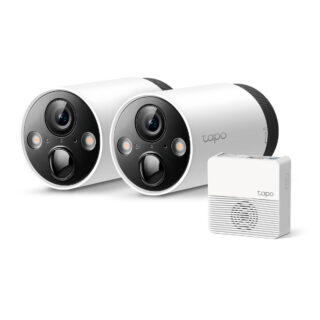 CAMARA DE SEGURIDAD TP-LINK (TAPO C420S2) EXTERIOR, SISTEMA DE CAMARAS INTELIGENTE WIFI CON BATERIA