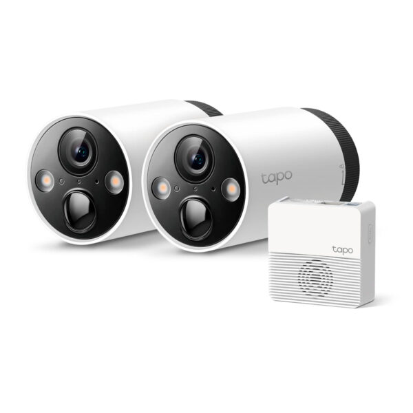 CAMARA DE SEGURIDAD TP-LINK (TAPO C420S2) EXTERIOR, SISTEMA DE CAMARAS INTELIGENTE WIFI CON BATERIA