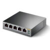 SWITCH TP-LINK (TL-SF1005P) ESCRITORIO, 5X ETHERNET, 1 GBPS,2000 ENTRADAS,NO ADMINISTRABLE,4X POE+ - Image 2