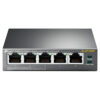 SWITCH TP-LINK (TL-SF1005P) ESCRITORIO, 5X ETHERNET, 1 GBPS,2000 ENTRADAS,NO ADMINISTRABLE,4X POE+
