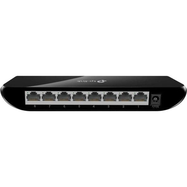 SWITCH TP-LINK (TL-SG1008D) ESCRITORIO, 8X GIGABIT, 16 GBITS/S, NO ADMINISTRABLE