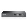 SWITCH TP-LINK (TL-SG1016D) RACK/ESCRITORIO, 16X GIGABIT, 32 GBITS/S, NO ADMINISTRABLE