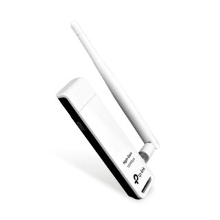 ADAPTADOR DE RED INALAMBRICO TP-LINK (TL-WN722N) USB, 150 MBPS, 2.4 - 2.4835GHZ, ANTENA DE 4 DBI